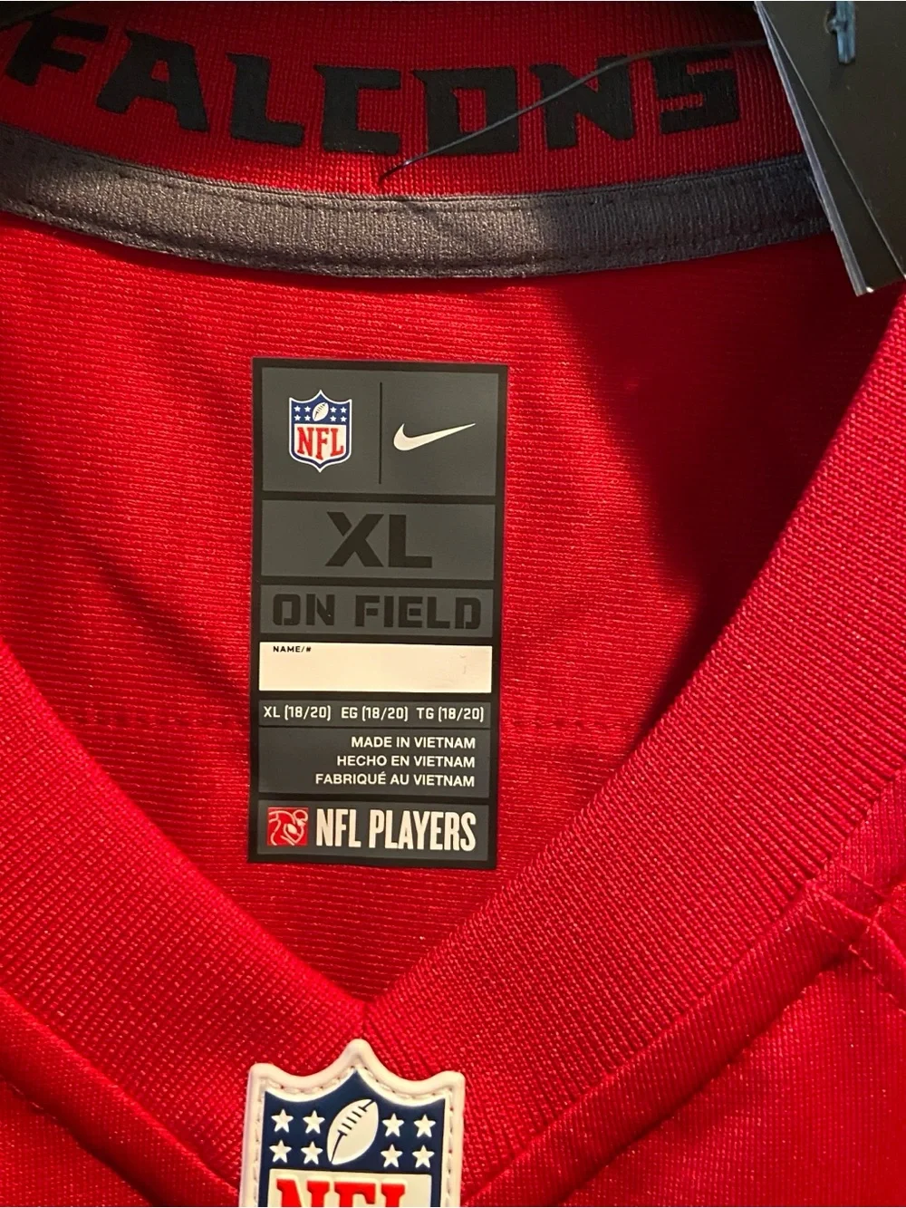 NWT Nike Atlanta Falcons Cordarrelle Patterson On FieldJersey - Youth XL